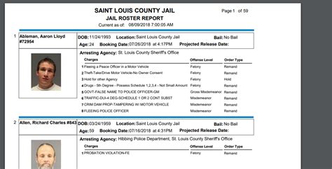 st louis county jail roster duluth mn|st louis county jail mugshots.